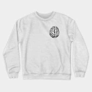 Listballs brain shirt Crewneck Sweatshirt